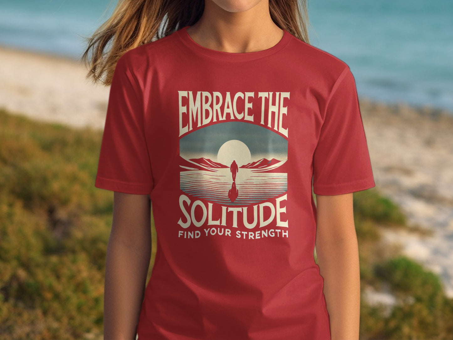Embrace the Solitude Find Your Strength T-shirt product