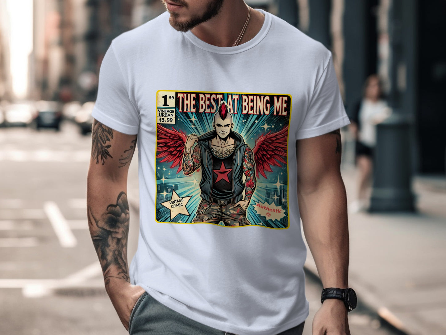 The Best At Being Me Graphic Men's Casual Shirt product