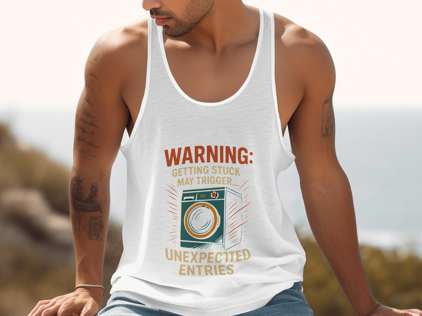 Getting Stuck May Trigger Entries Tank Top product