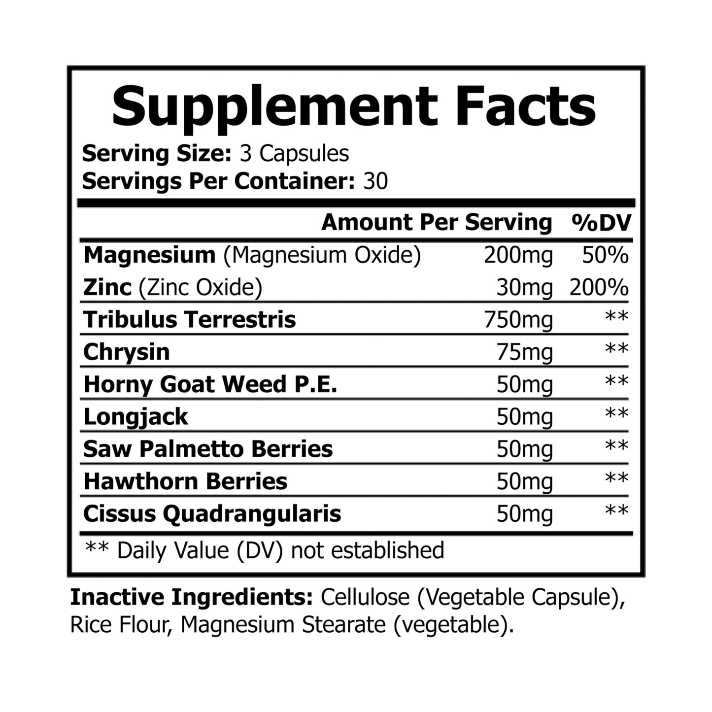 MAGNESIUM + ZINC – BUILT FOR PERFORMANCE. FORMULATED FOR DOMINANCE.