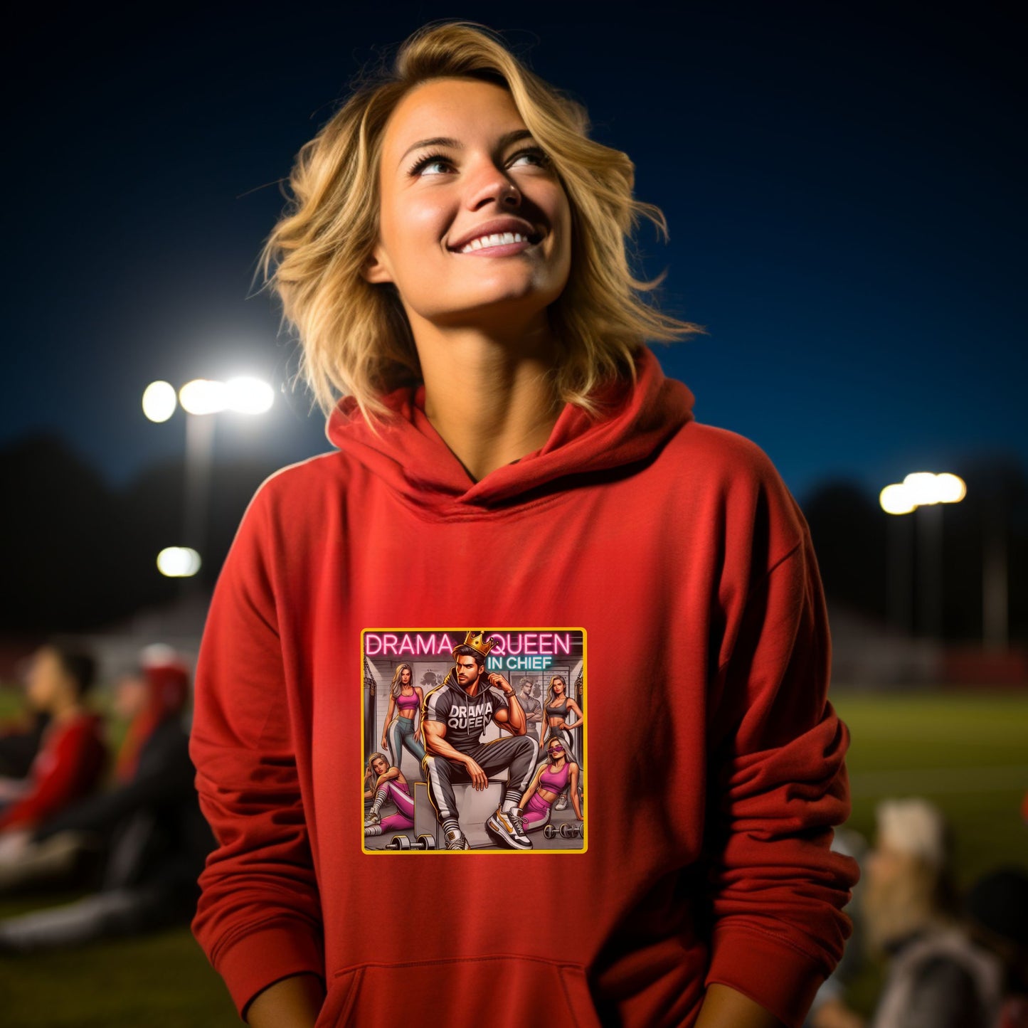 Drama Queen In Chief Graphic Hoodie product