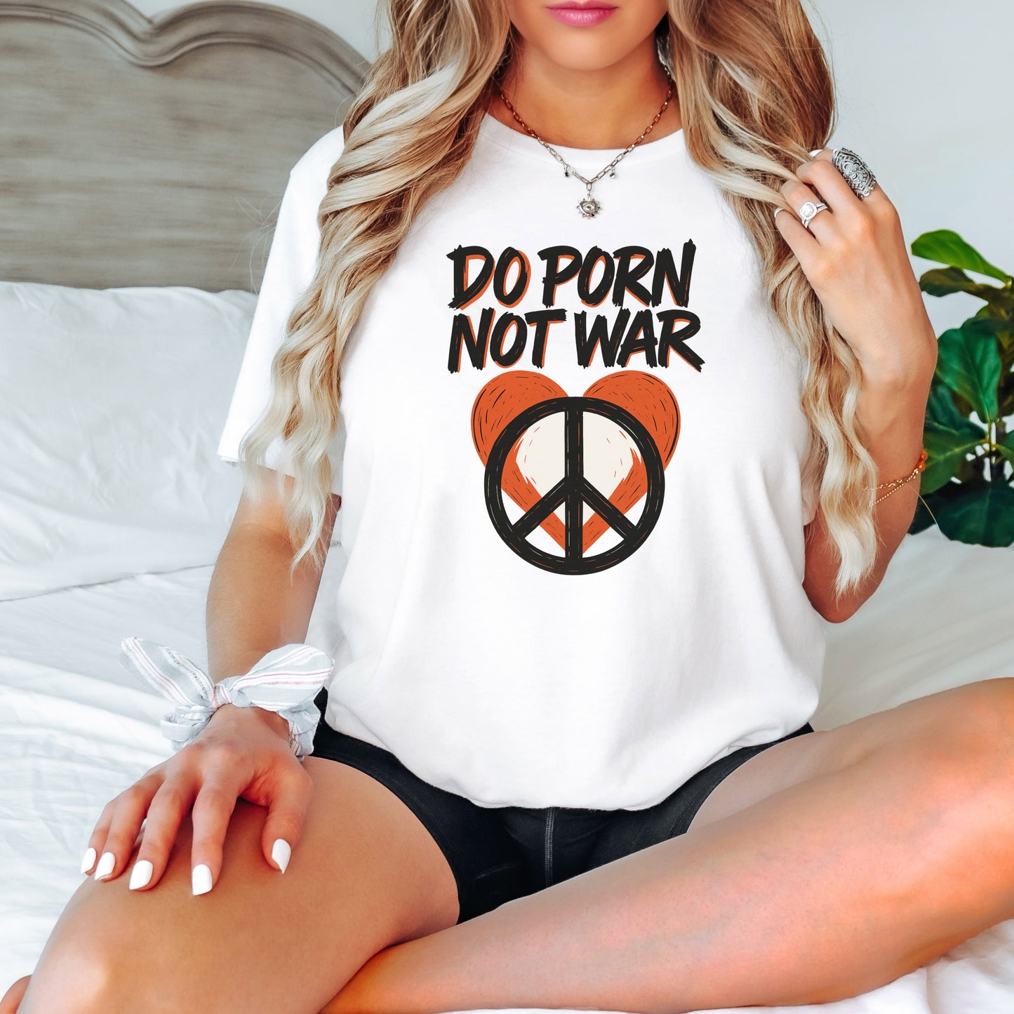 Do Porn Not War Iconic Statement Shirt product type