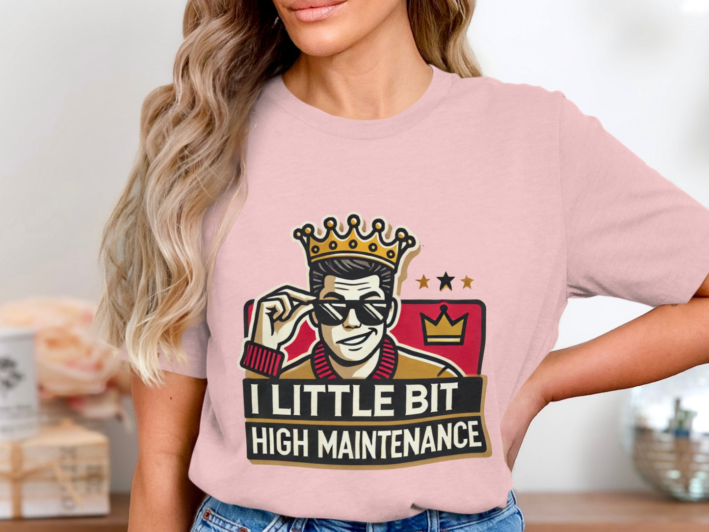 I Little Bit High Maintenance Graphic T-Shirt product type