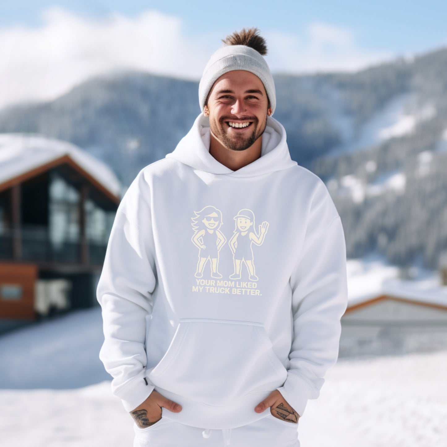 Your Mom Liked My Truck Better Hoodie product