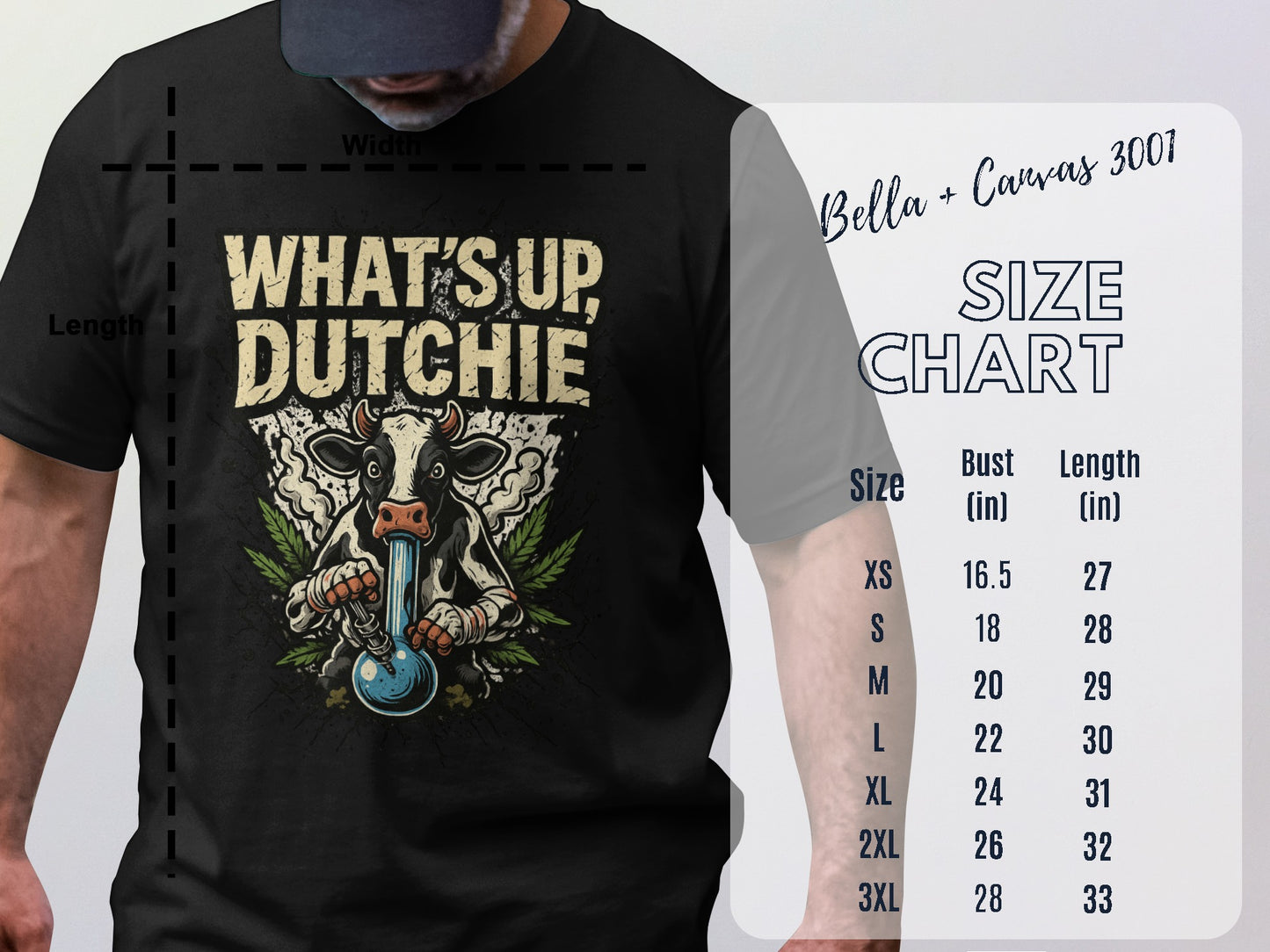 What's Up Dutchie Graphic Tee Shirt product type