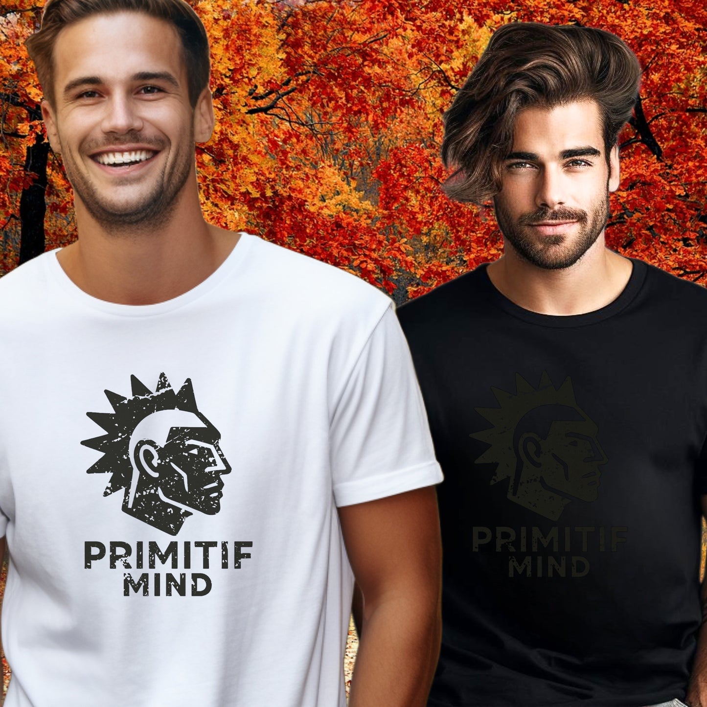 Primotif Mind Graphic Tee Two Variants T-shirt product
