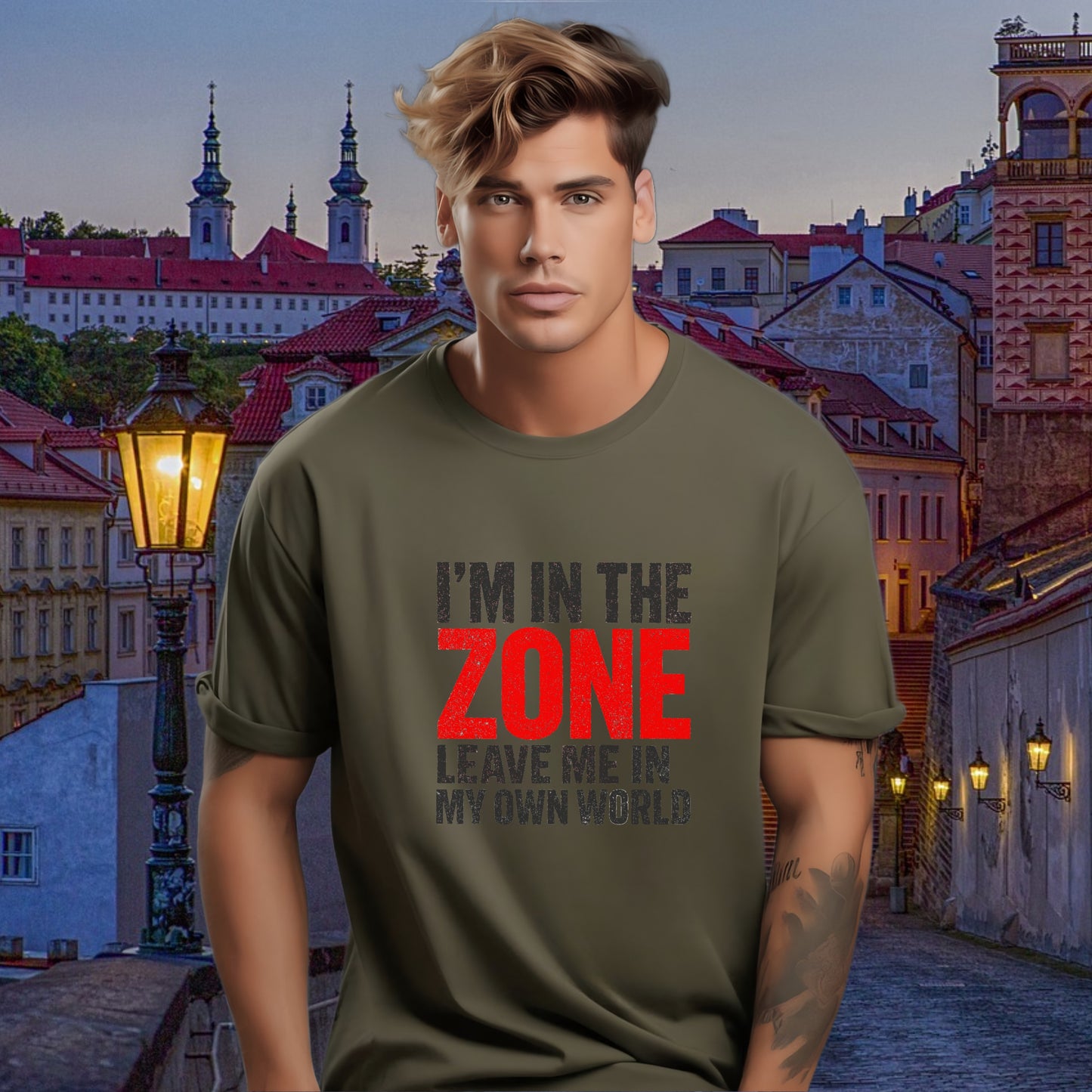 I'm in the Zone Leave Me in My Own World product type