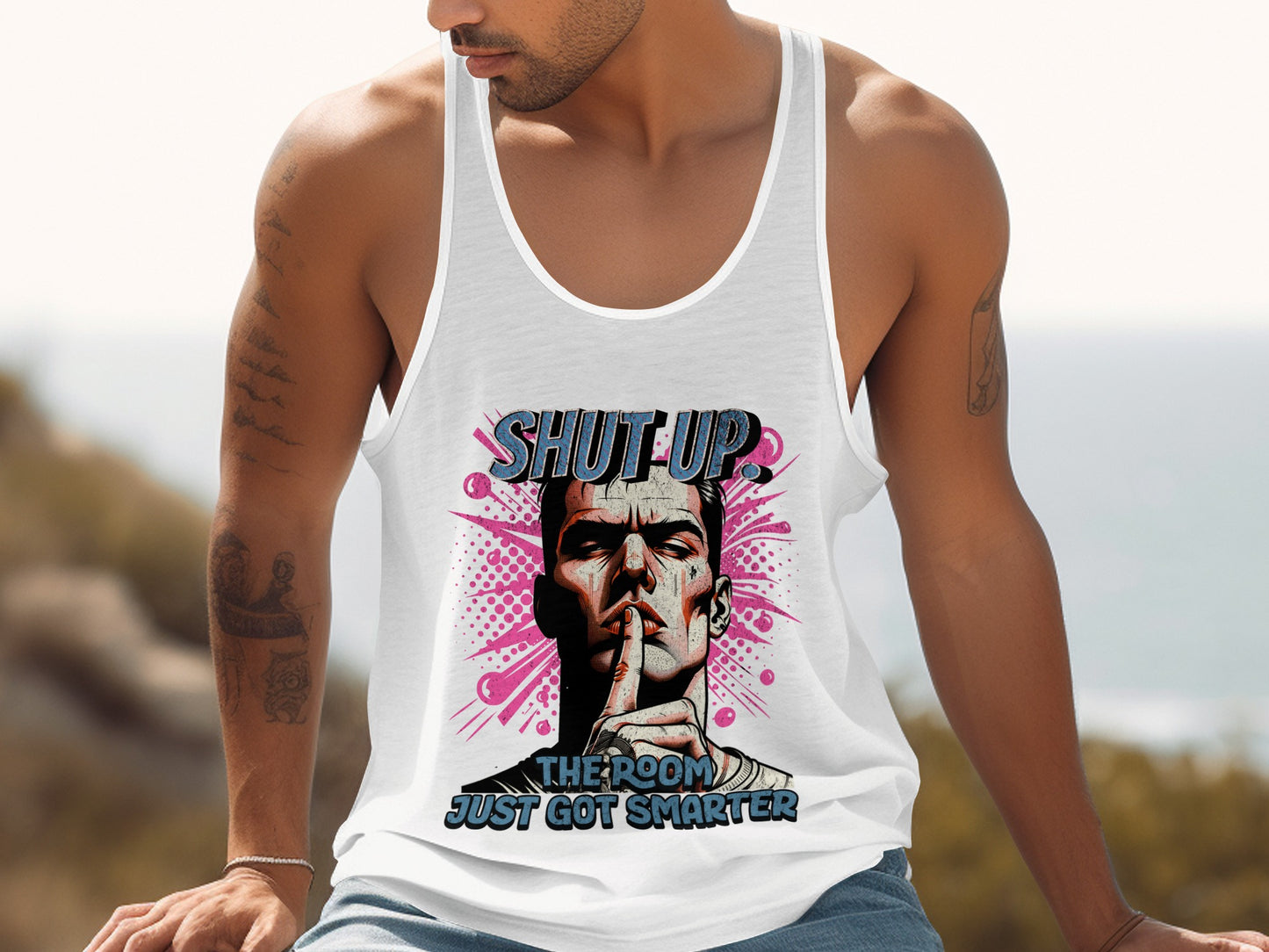 Shut Up The Room Just Got Smarter Tank Top Product