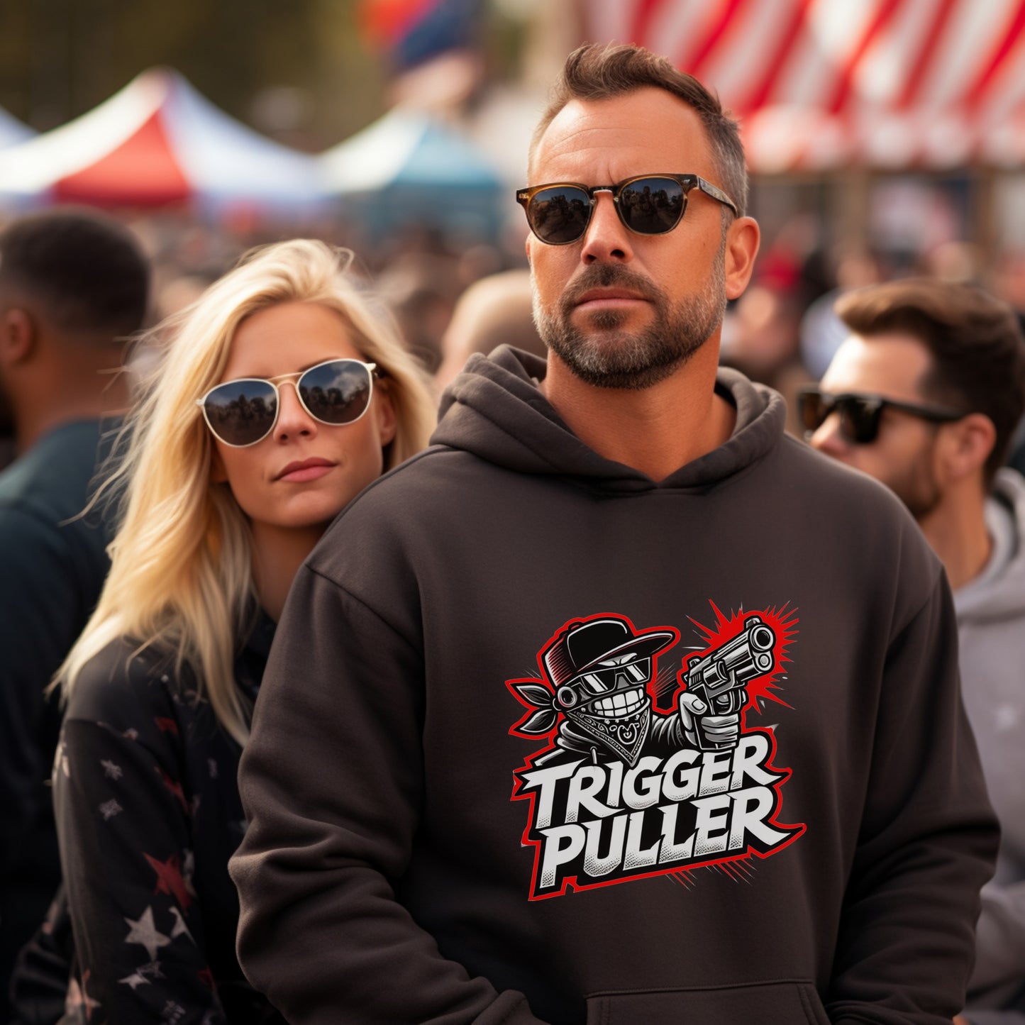 Trigger Puller Graphic Hoodie product