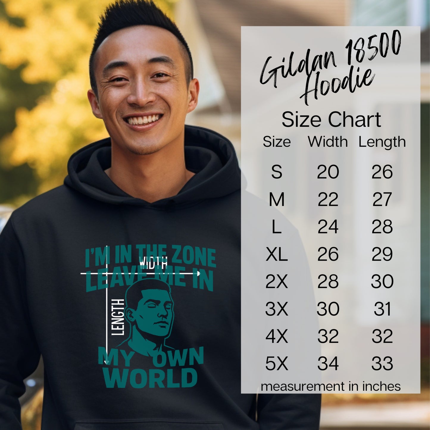 I'm In The Zone Leave Me In My Own World Hoodie