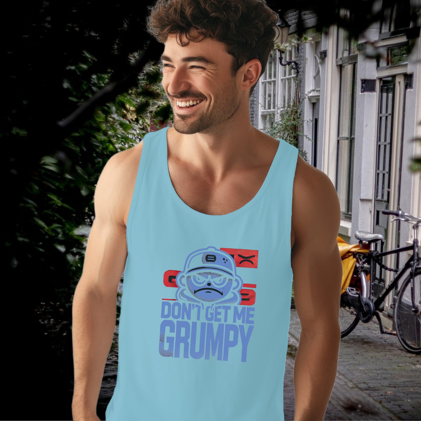 Don't Get Me Grumpy Funny Graphic Tank Top Product