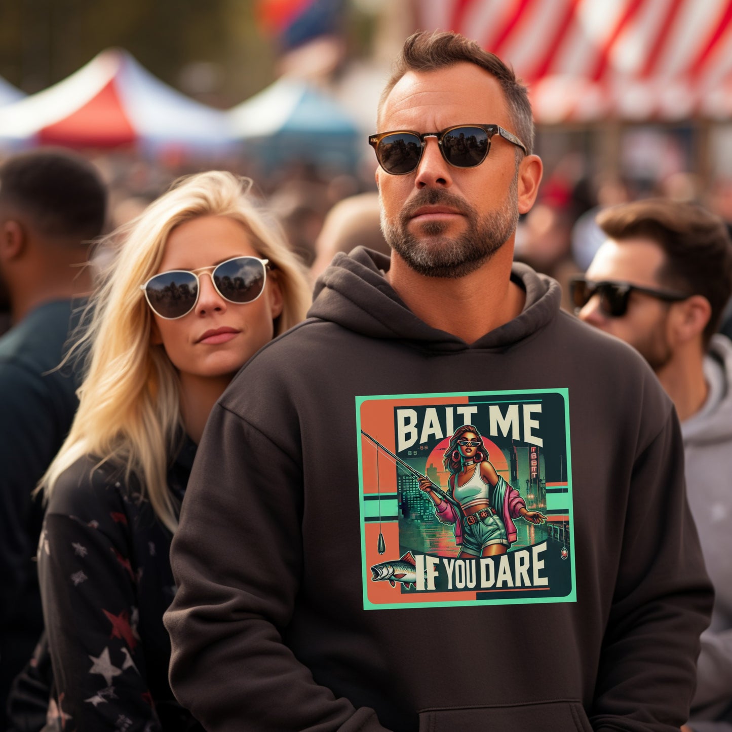 Bait Me If You Dare Graphic Hoodie product