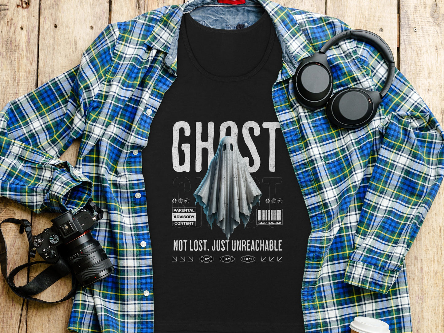 Ghost Not Lost Just Unreachable Statement Shirt product