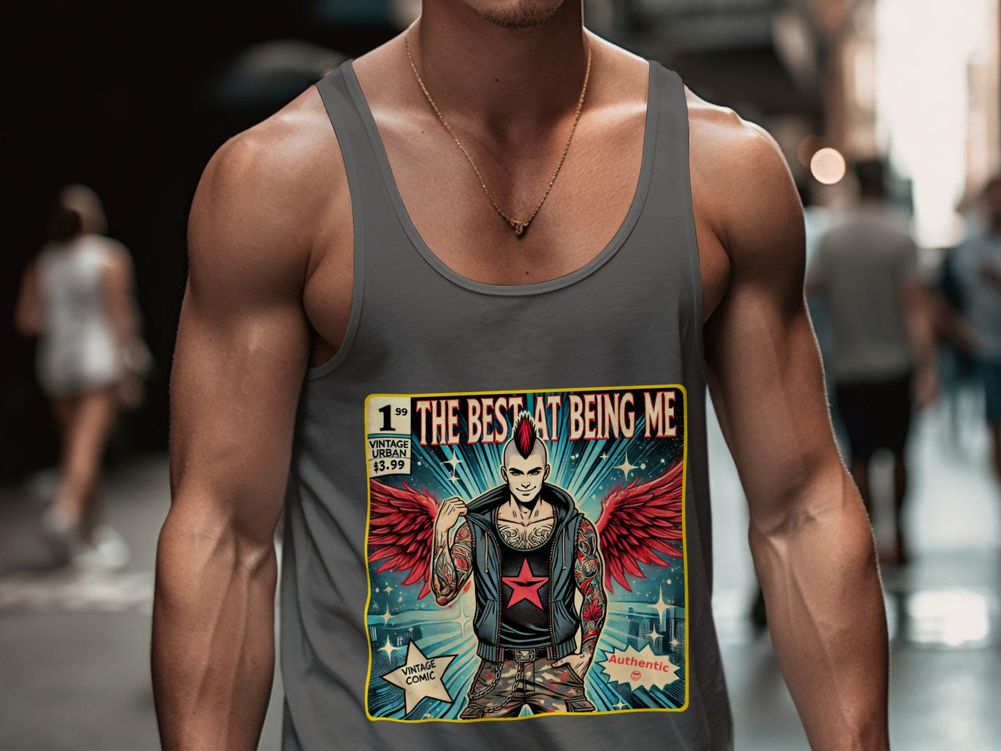 The Best At Being Me Graphic Tank Top Product