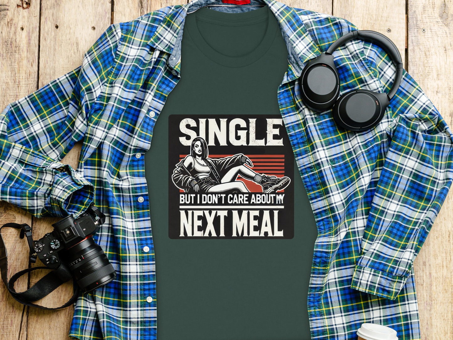 Single But I Don't Care About My Next Meal product type