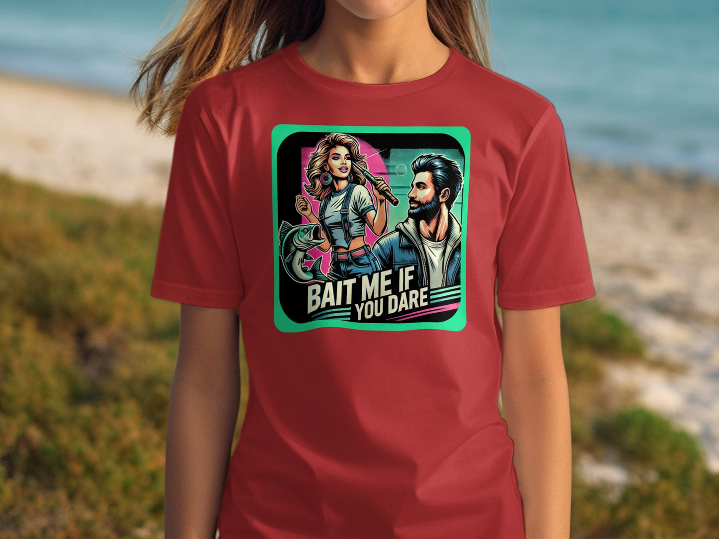 Bait Me If You Dare Graphic Printed T-shirt product type