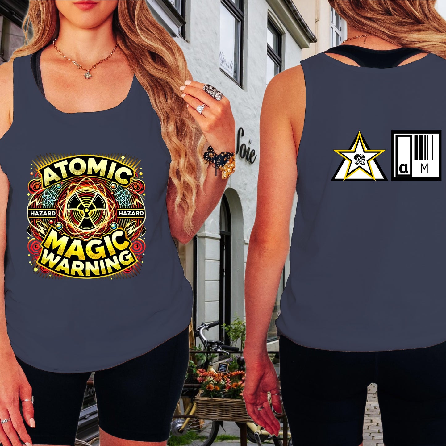 Atomic Magic Warning Graphic Tank Top product