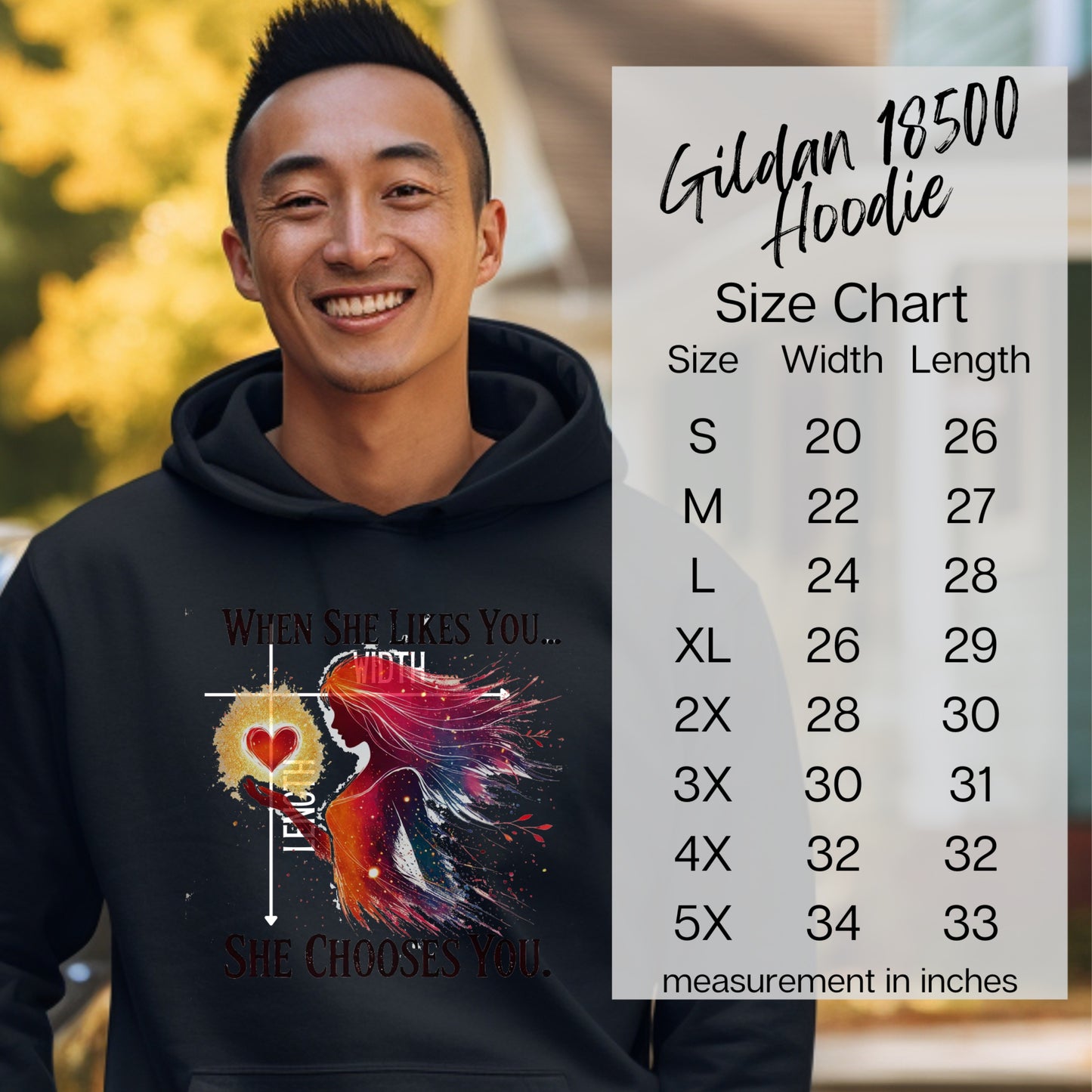When She Likes You She Chooses You Hoodie product