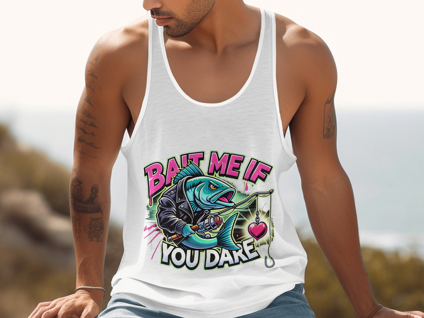 Bait Me If You Dare Graphic Tank Top product type