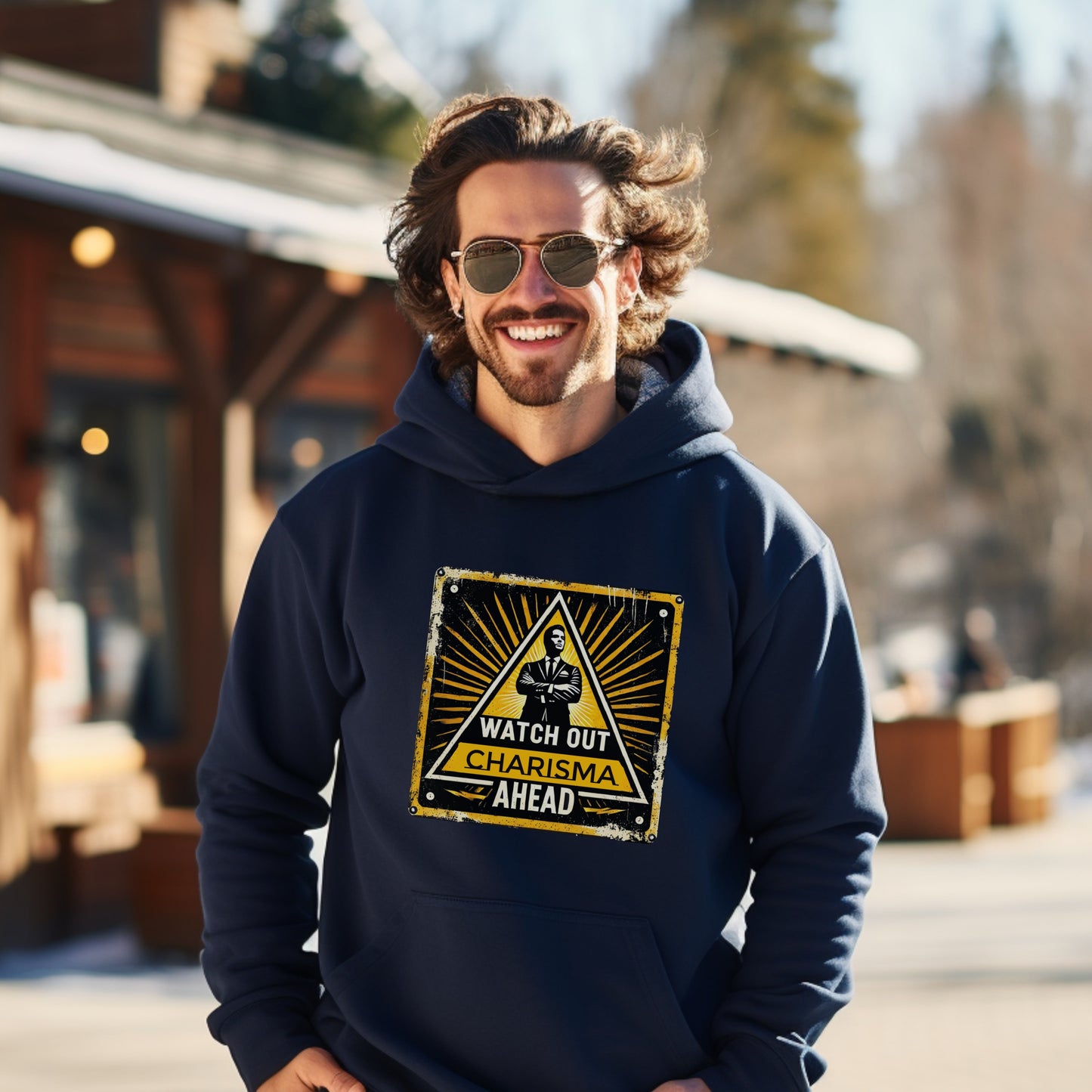 Watch Out Charisma Ahead Graphic Hoodie product