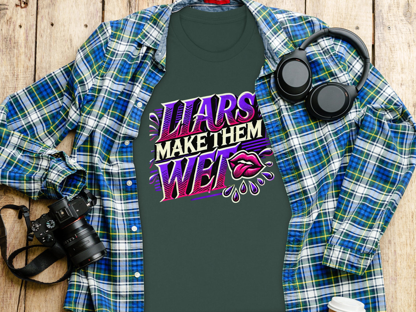 Liars Make Them Wet Graphic Unisex Tee product type