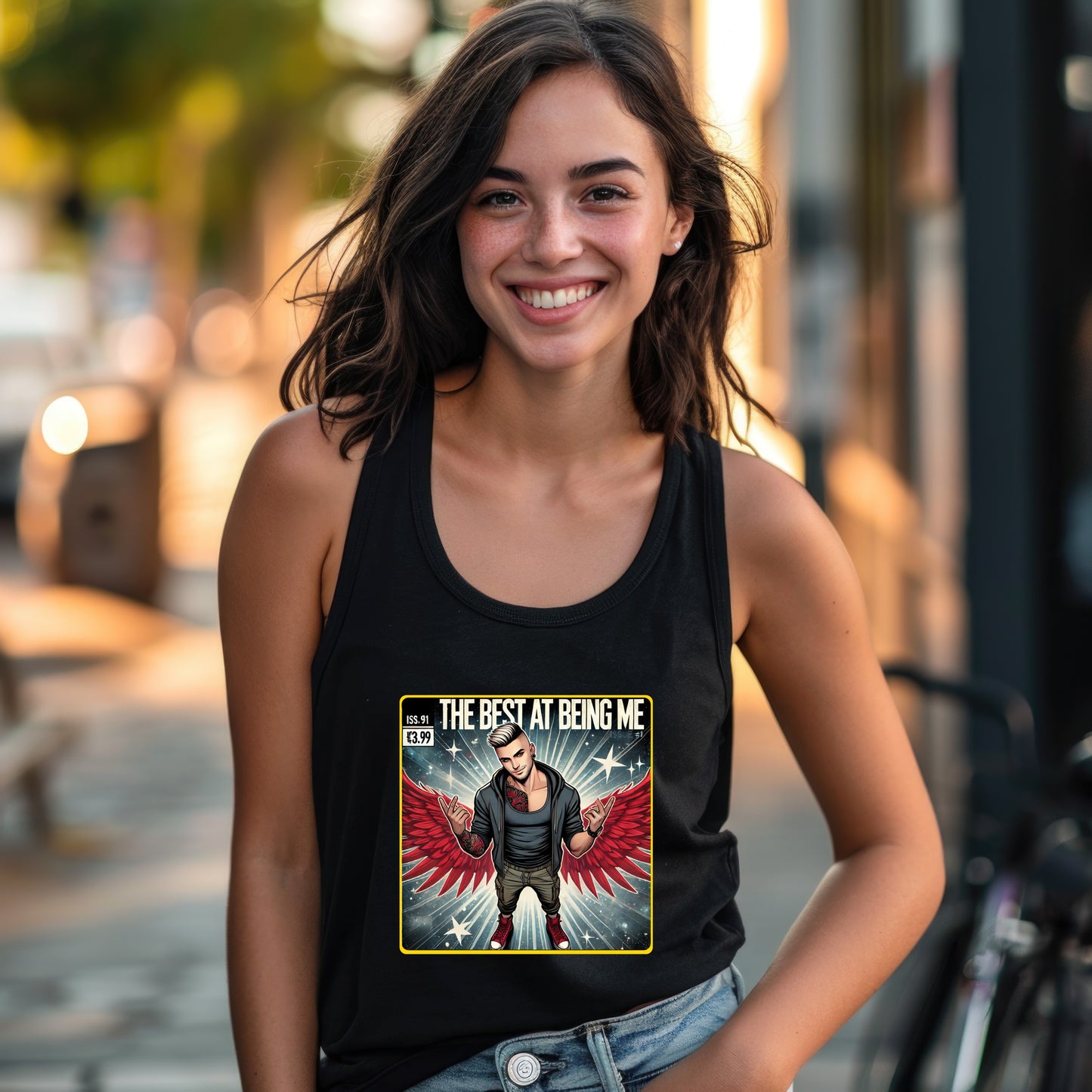 The Best at Being Me Graphic Tank Top product