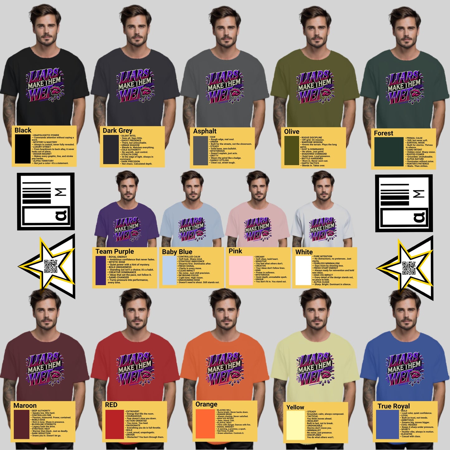 Vibrant Graphic Print T-shirt for Casual Look product type