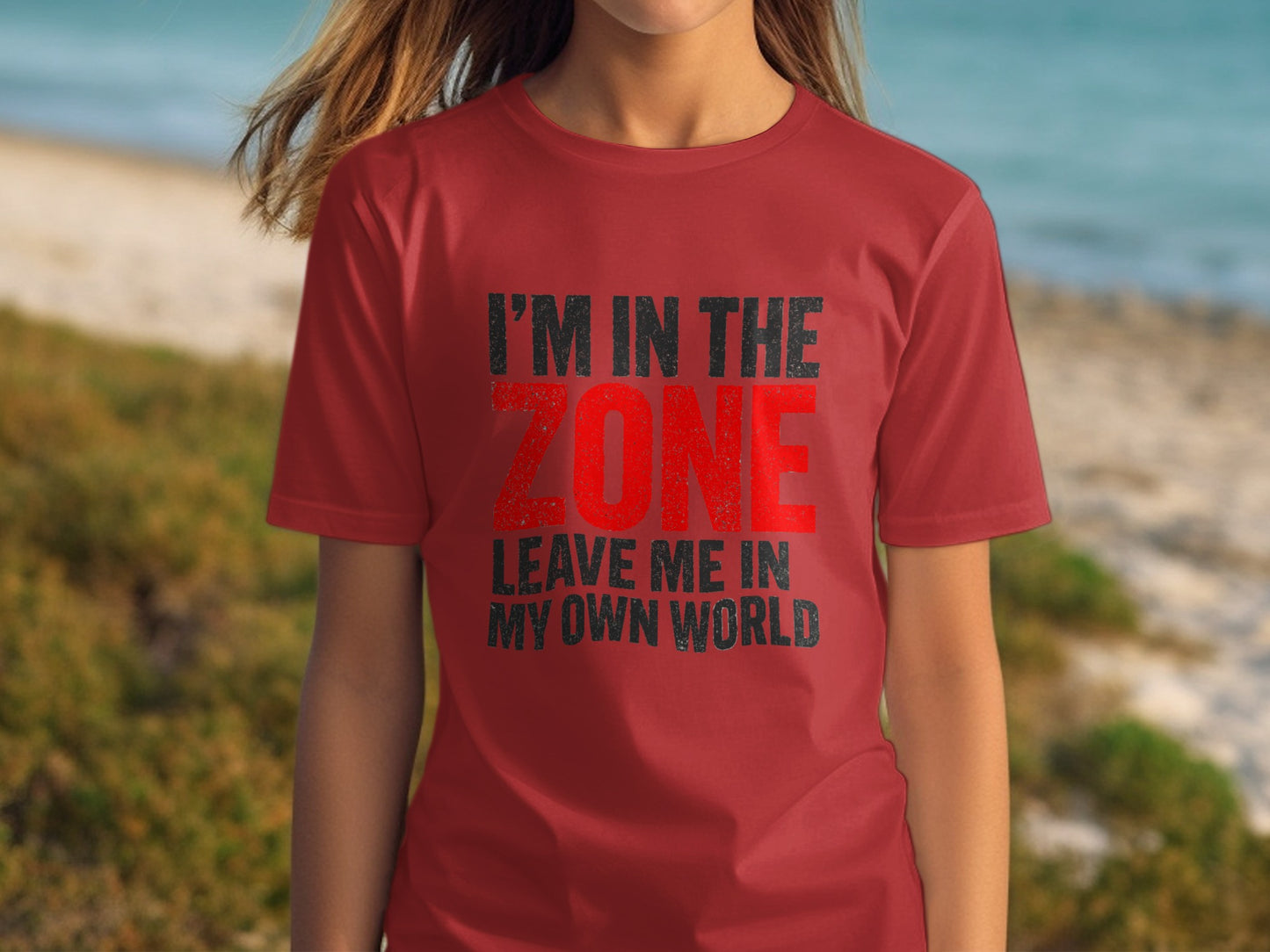 I'm in the Zone Leave Me in My Own World t-shirt product