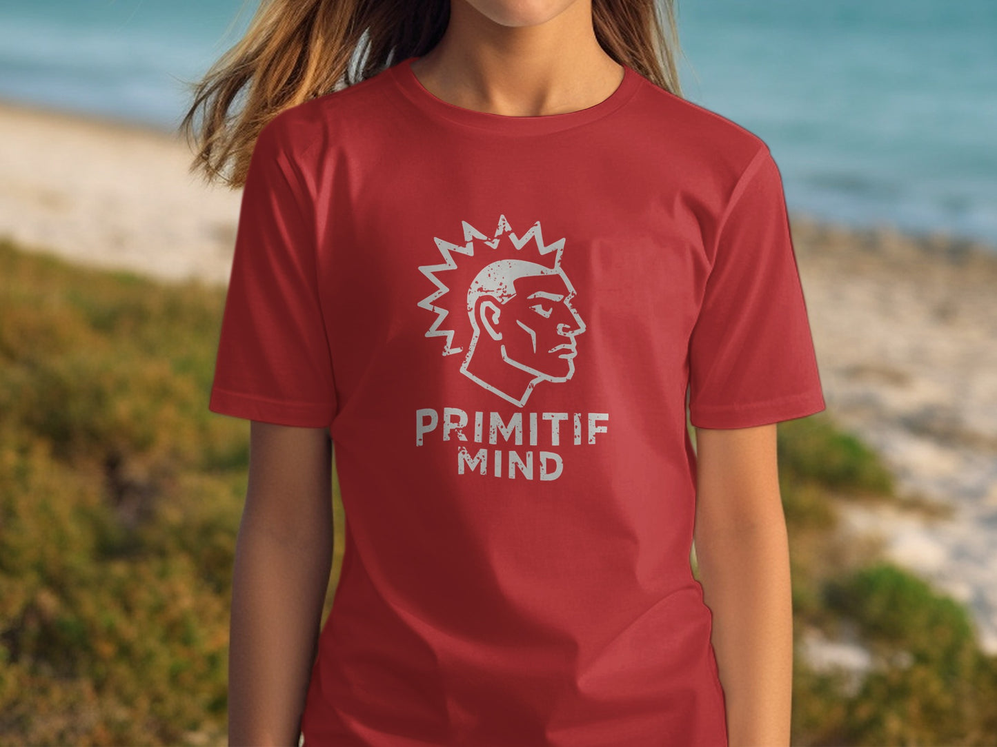 Primitif Mind Graphic Tee with Unique Design product