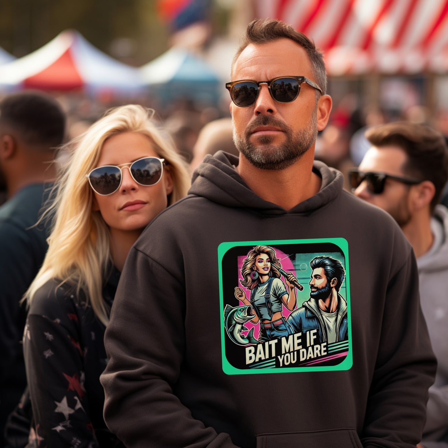 Bait Me If You Dare Graphic Hoodie product