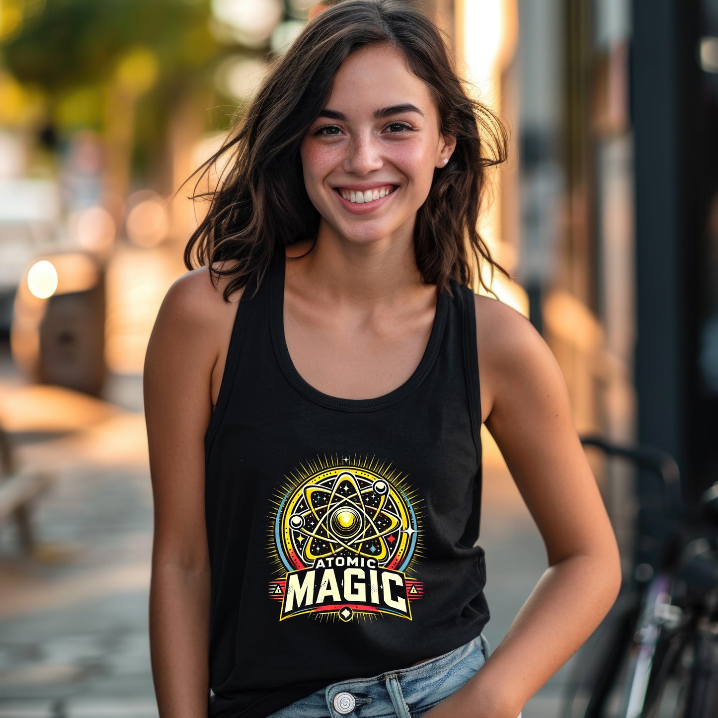 Atomic Magic Graphic Design Tank Top Product