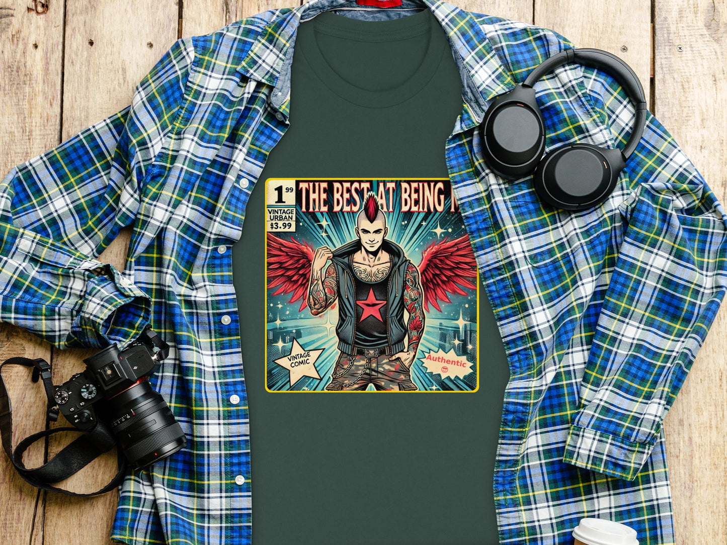 The Best At Being Awesome Graphic T-Shirt product