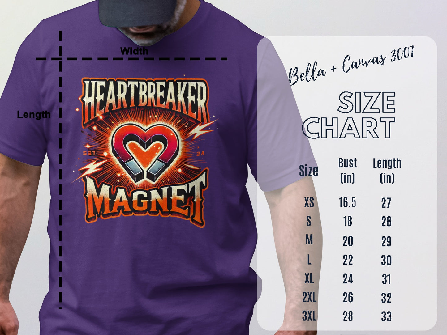 Heartbreaker Magnet Graphic Print Shirt product