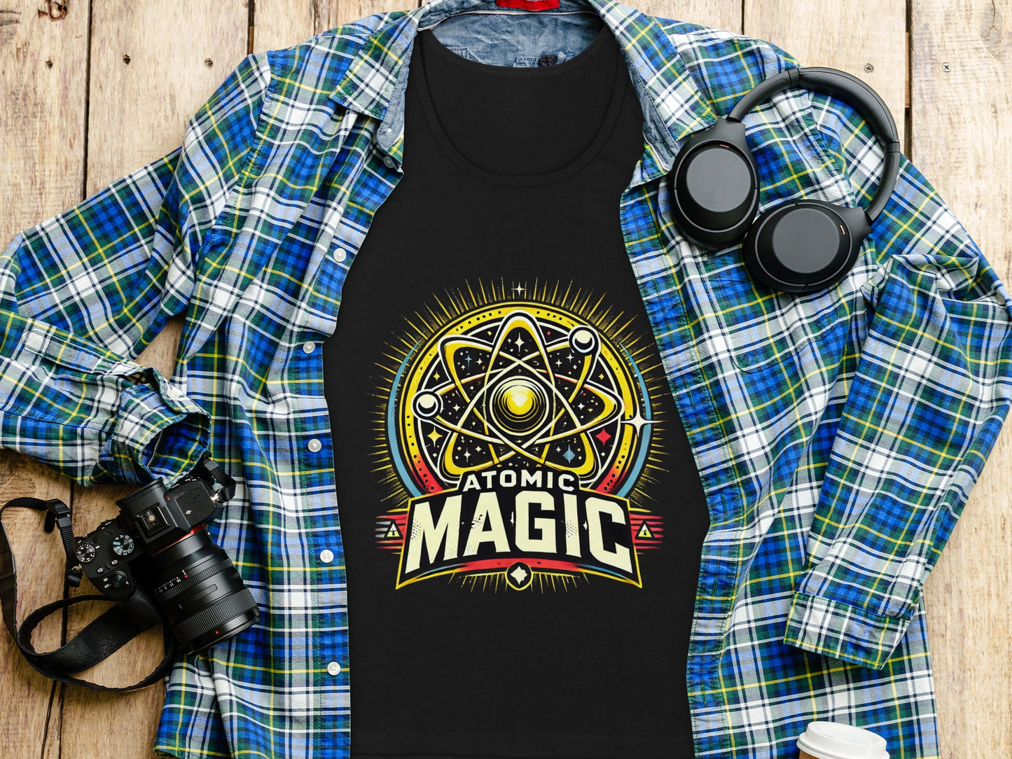 Atomic Magic Graphic Tee Geeky Apparel product