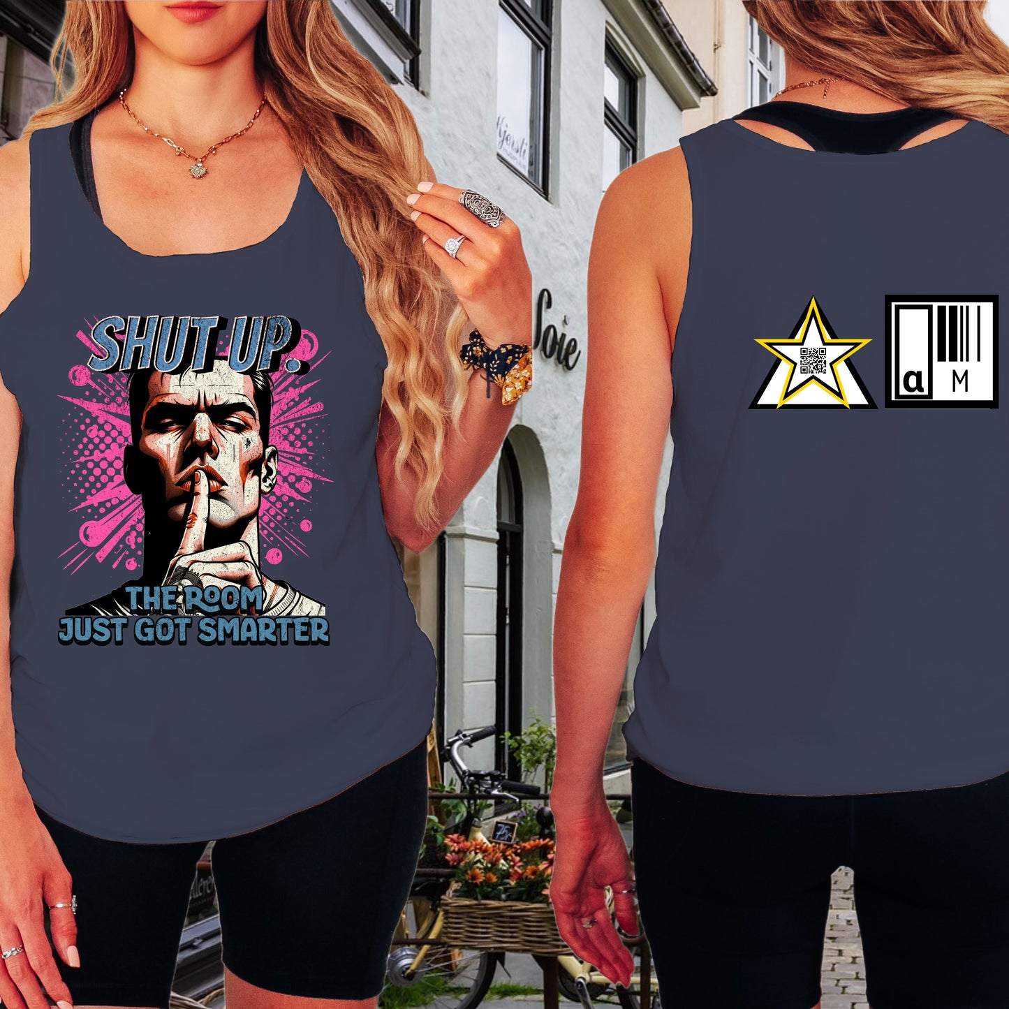 Shut Up The Room Just Got Smarter Casual Tank product