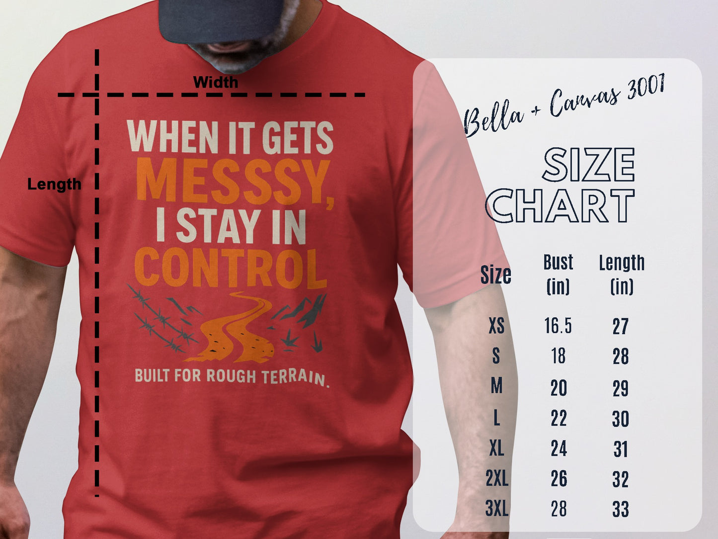 When It Gets Messy I Stay in Control Shirt