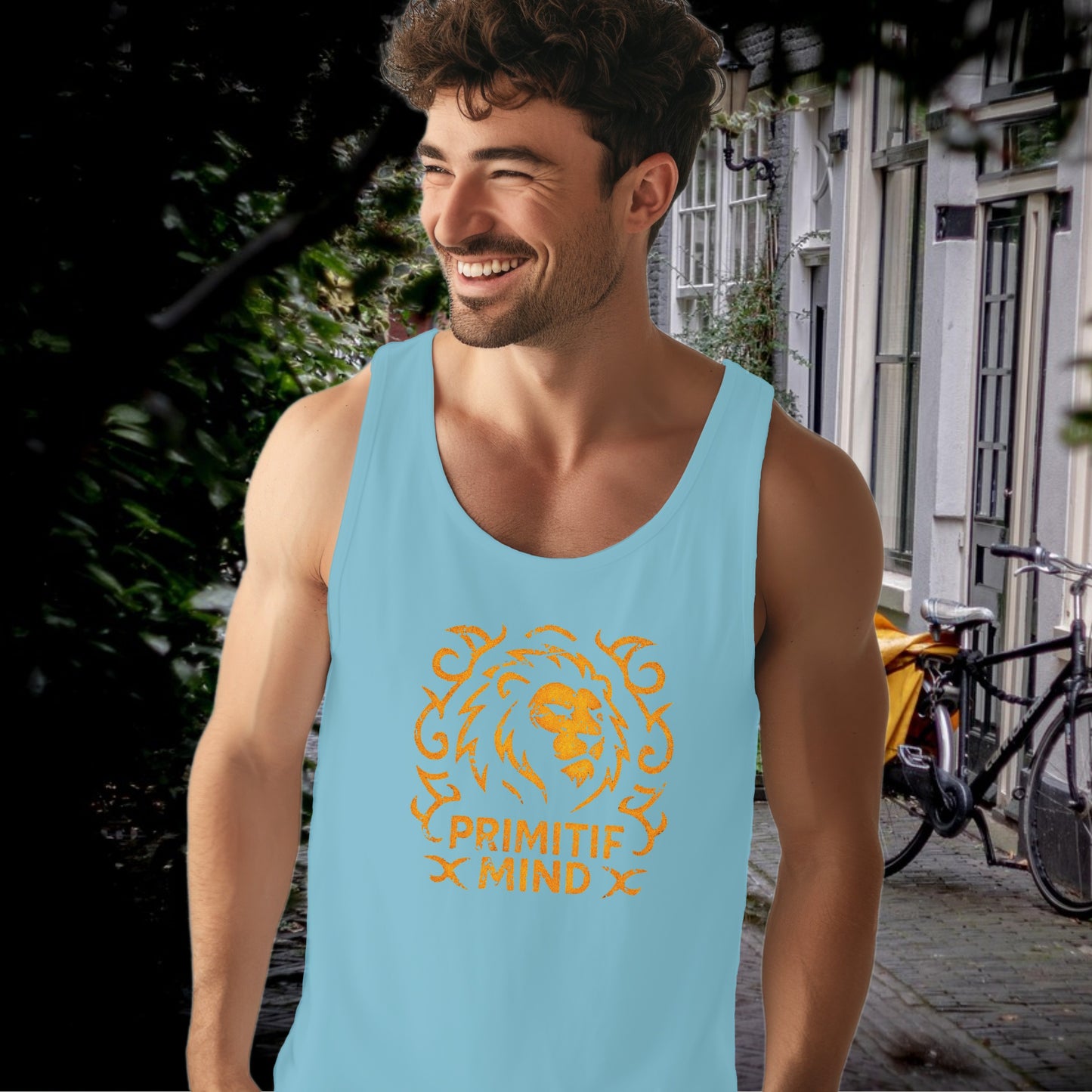 Beastly Blue Primitive Mind Tank Top product