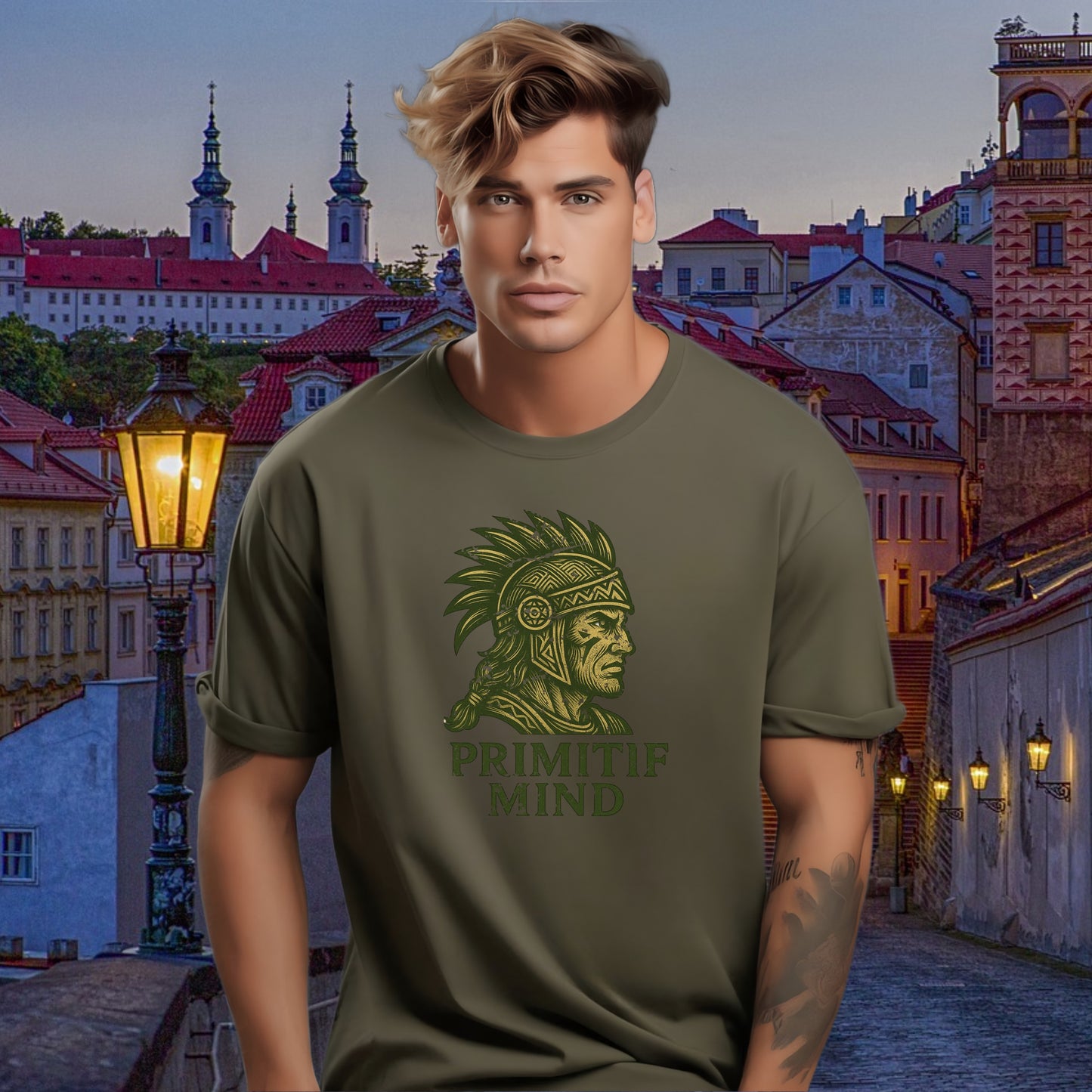 Primitif Mind Warrior T Shirt Comfortable Casual product type