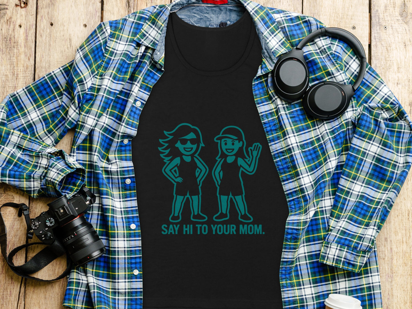 Say Hi To Your Mom Graphic T-Shirt product type