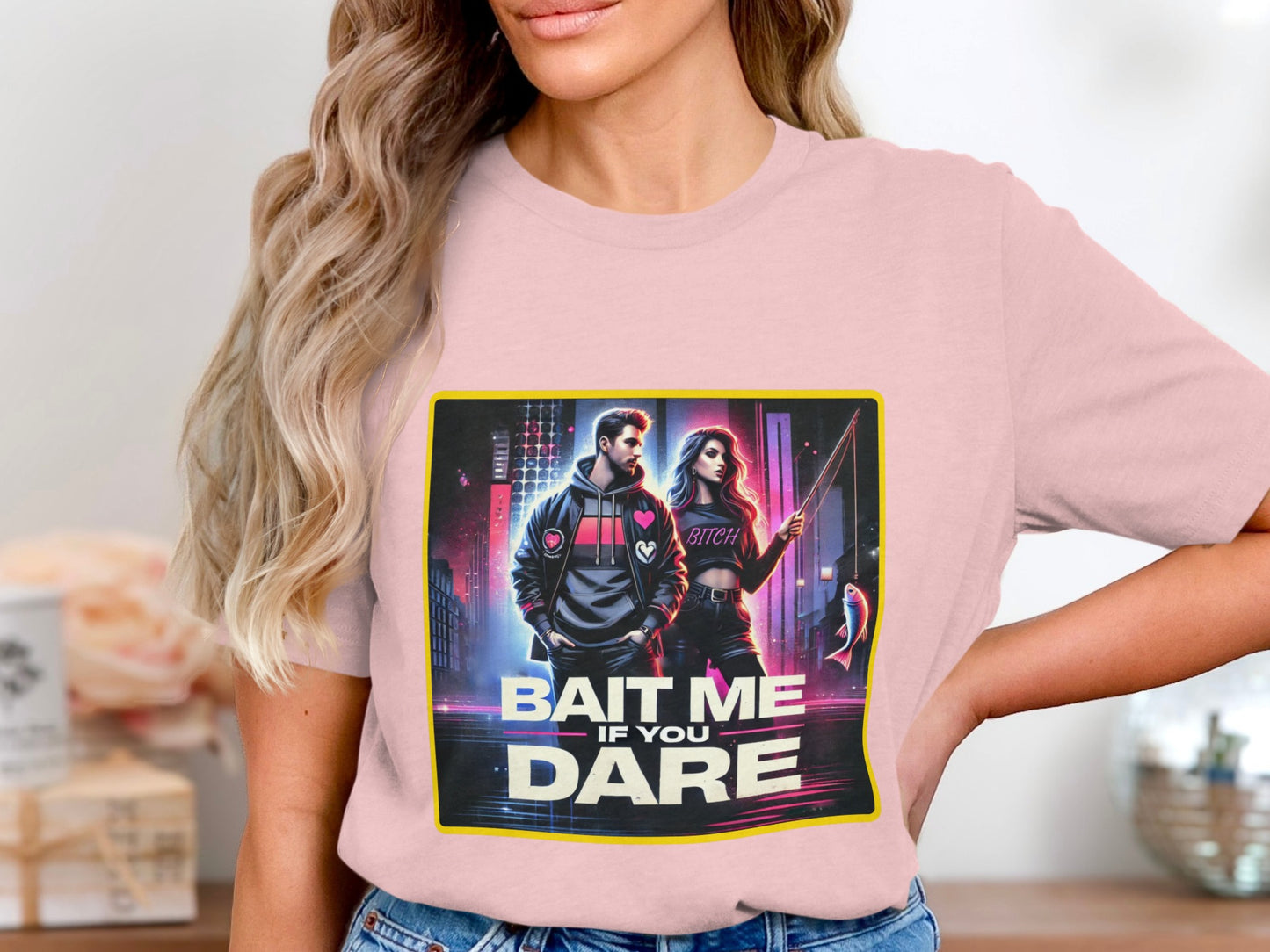 Bait Me If You Dare Graphic T-Shirt product