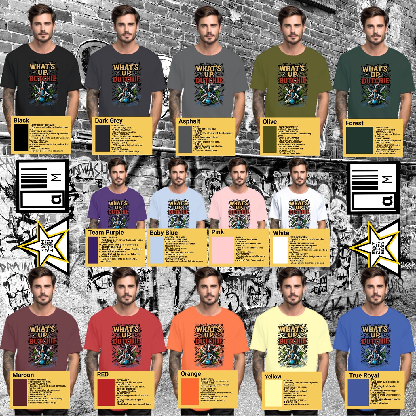 Unique What's Up My Dutchie Graphic T-Shirt product