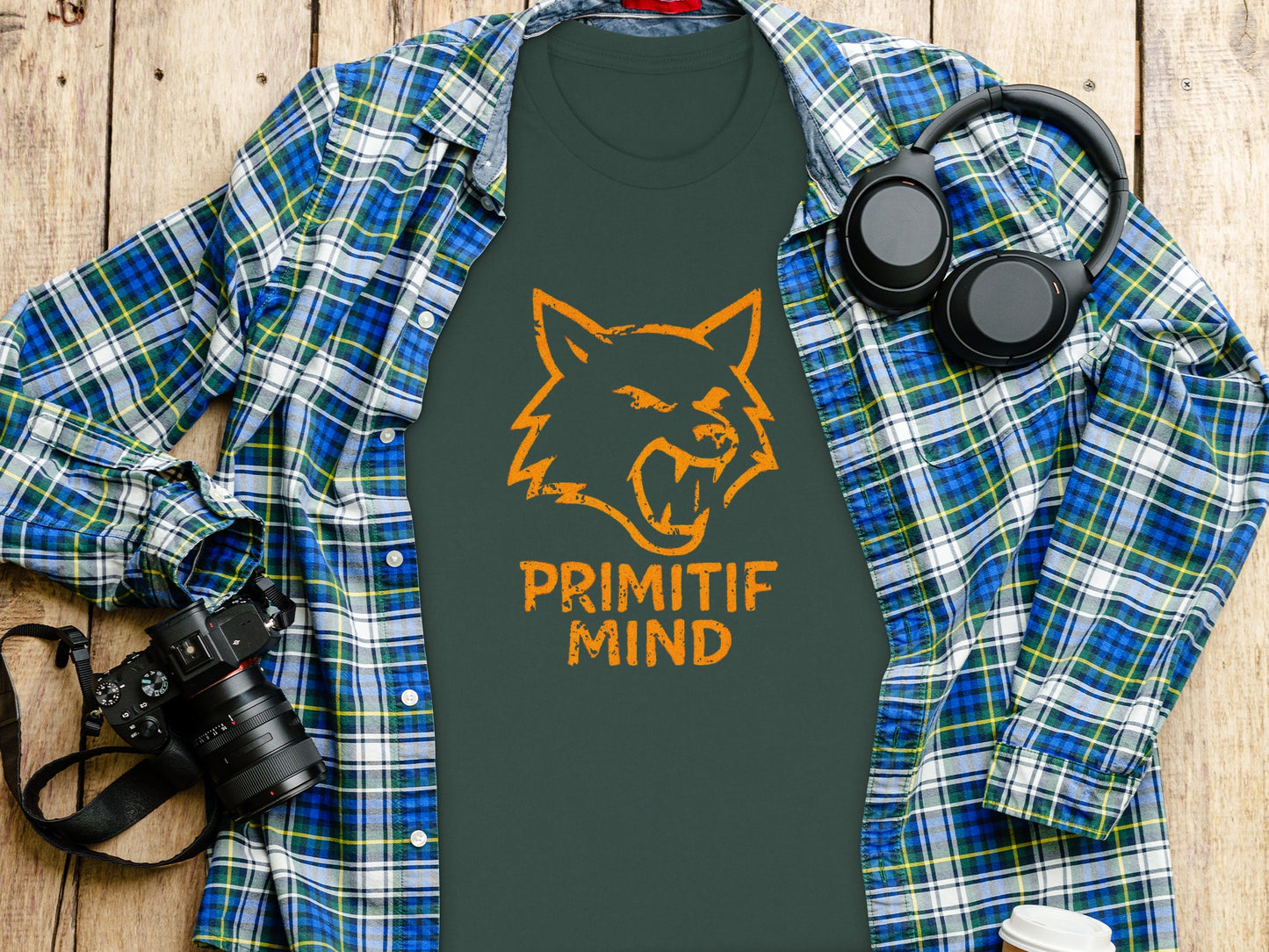 PRIMITIF MIND Graphic Print Casual T-shirt product type