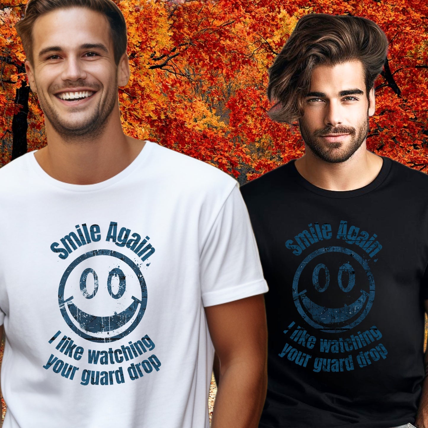 Smile Again Watching Guard Drop Graphic Tee product