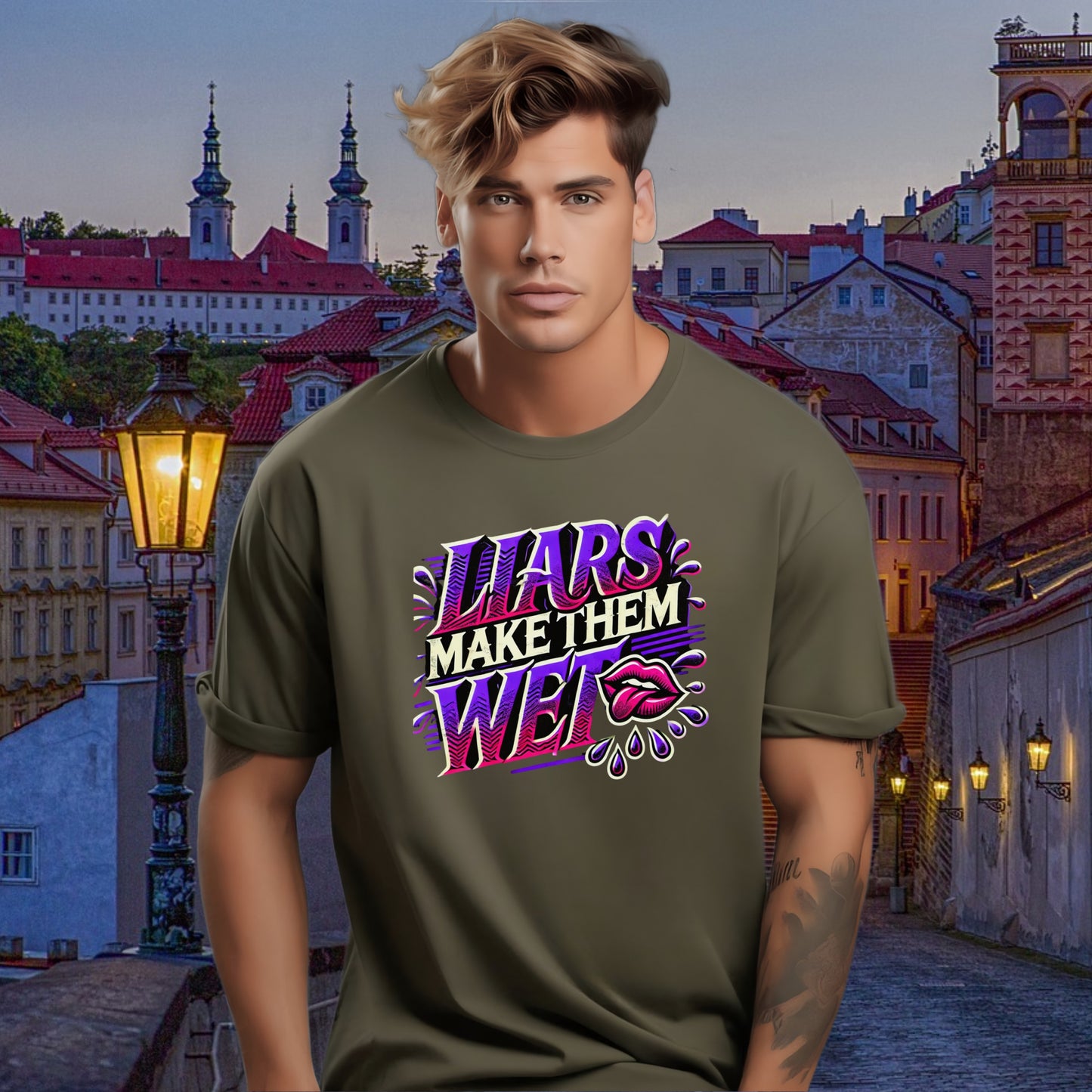 Liars Make Them Wet Graphic Tee product type