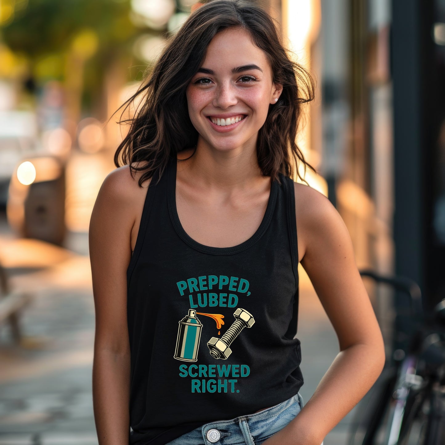 Prepped Lubed Screwed Right Tank Top product