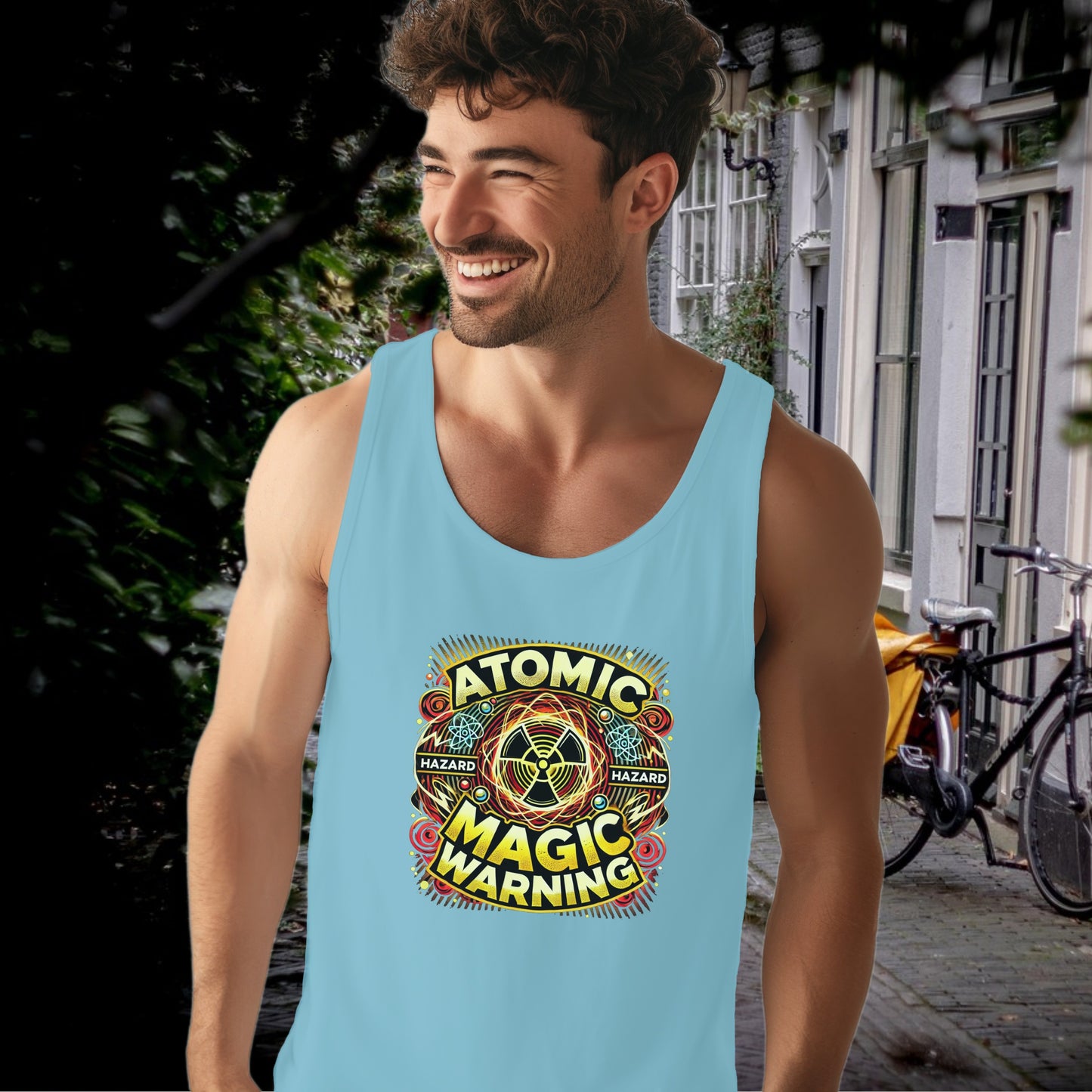 Atomic Magic Warning Graphic Tank Top product type