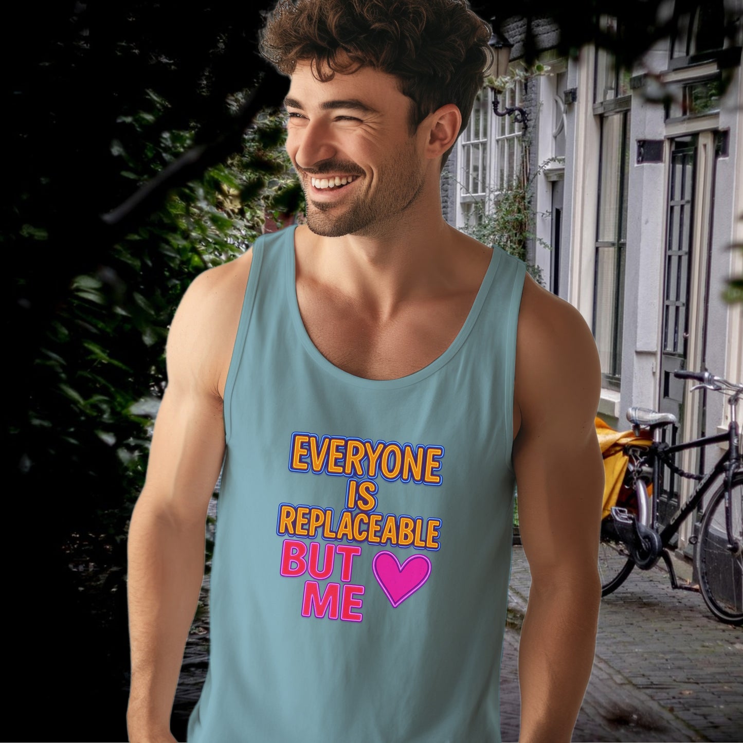 Everyone Is Replaceable But Me Heart Tank Top product