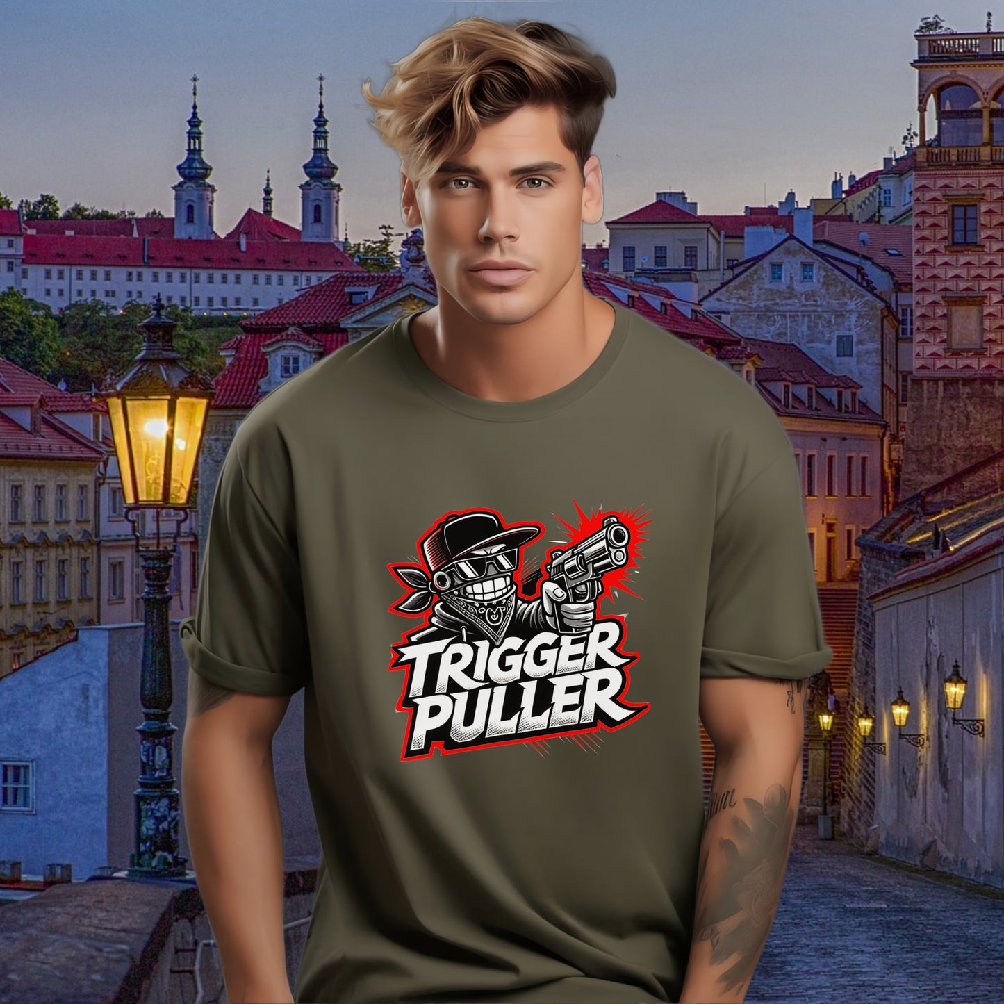 Trigger Puller Graphic T-shirt product type