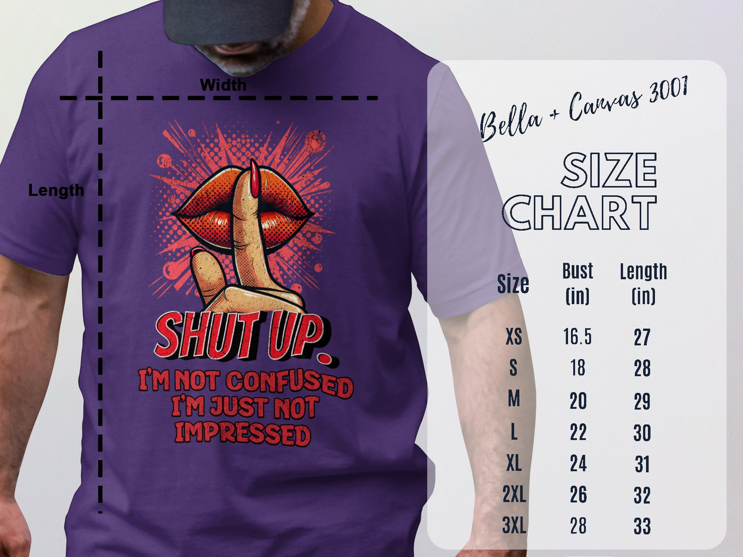 Shut Up I'm Just Not Impressed T-shirt product