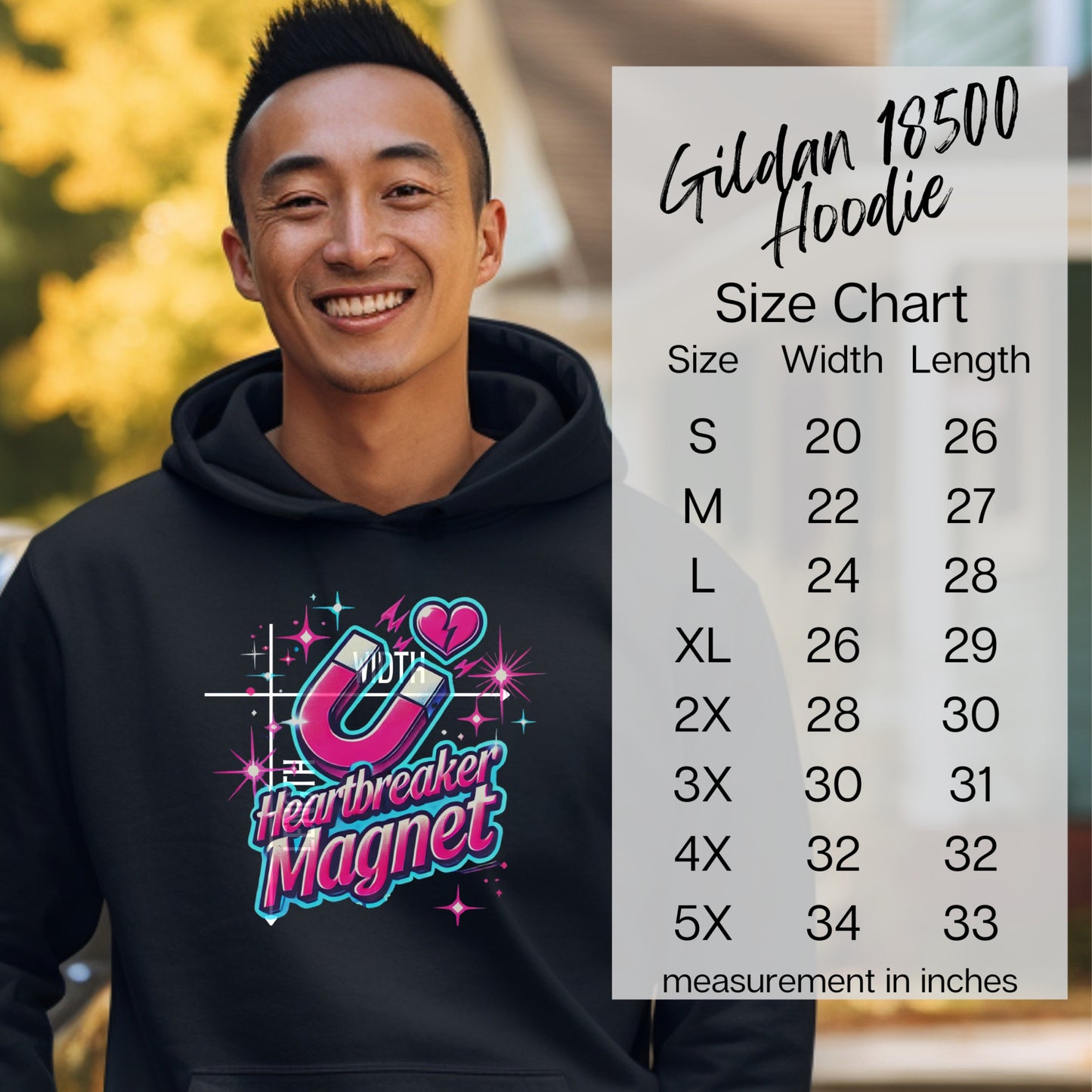 Heartbreaker Magnet Graphic Design Hoodie product